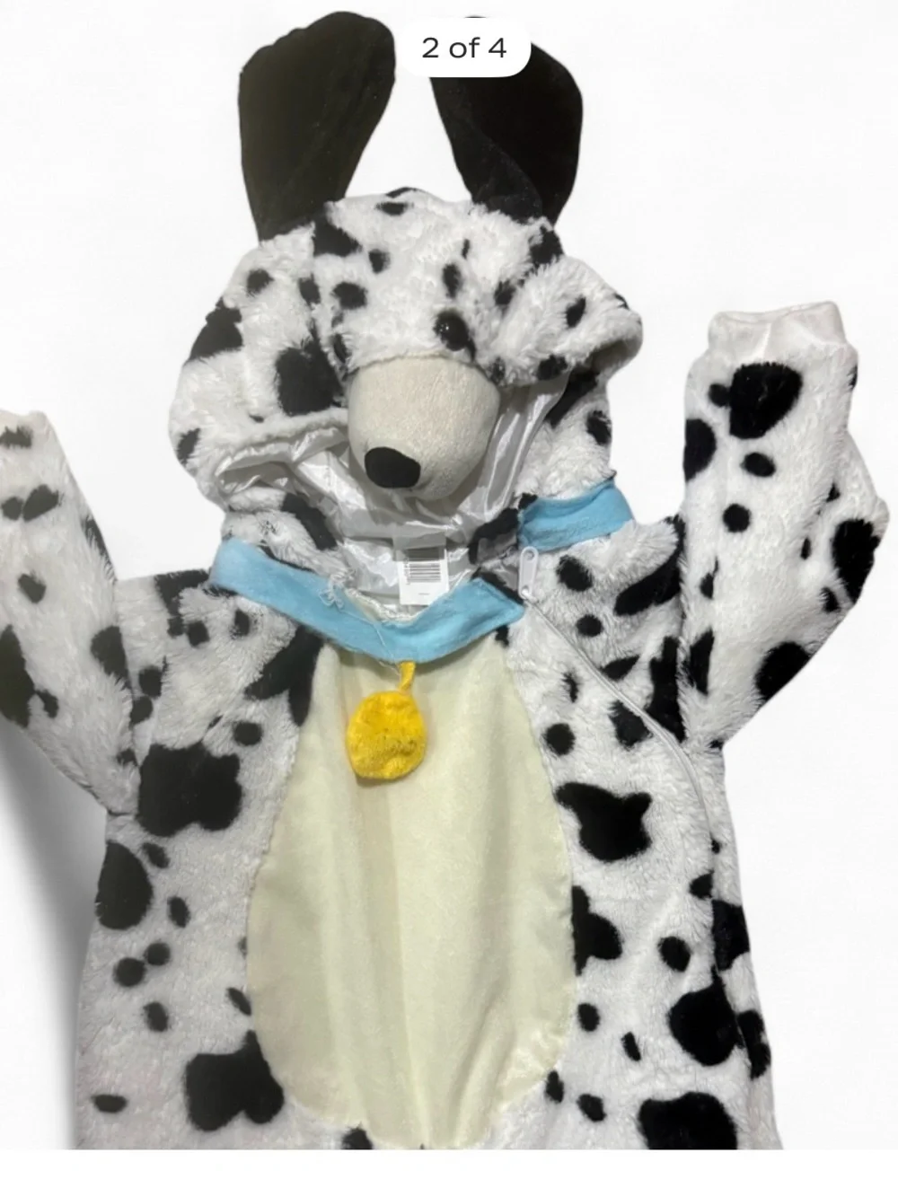 N/A fabric blue spot